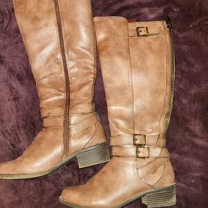 MADDEN GIRL Tall Brown Boots